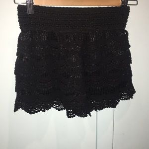 Lace shorts